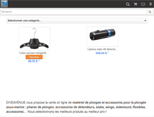Tablet Screenshot of diveavenue.com